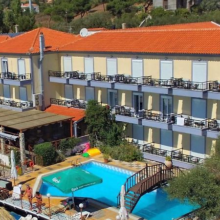 Pebble Beach Hotel Plomari Exterior foto