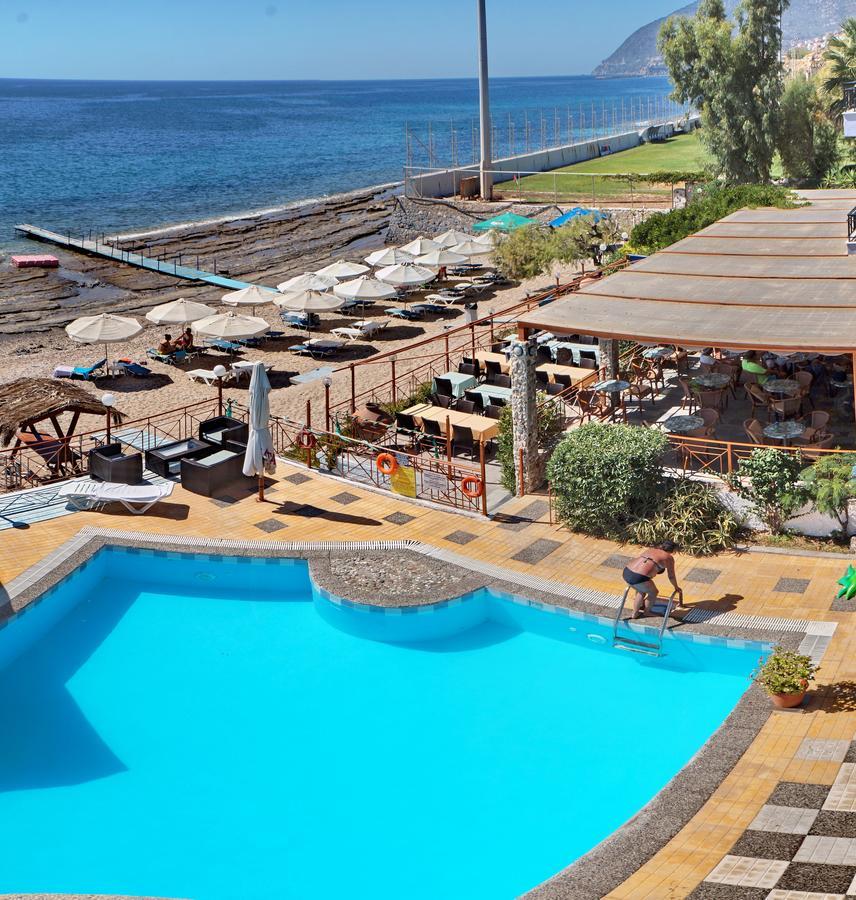 Pebble Beach Hotel Plomari Exterior foto